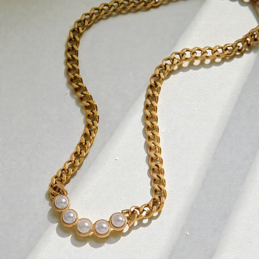 Pearl Link Necklace