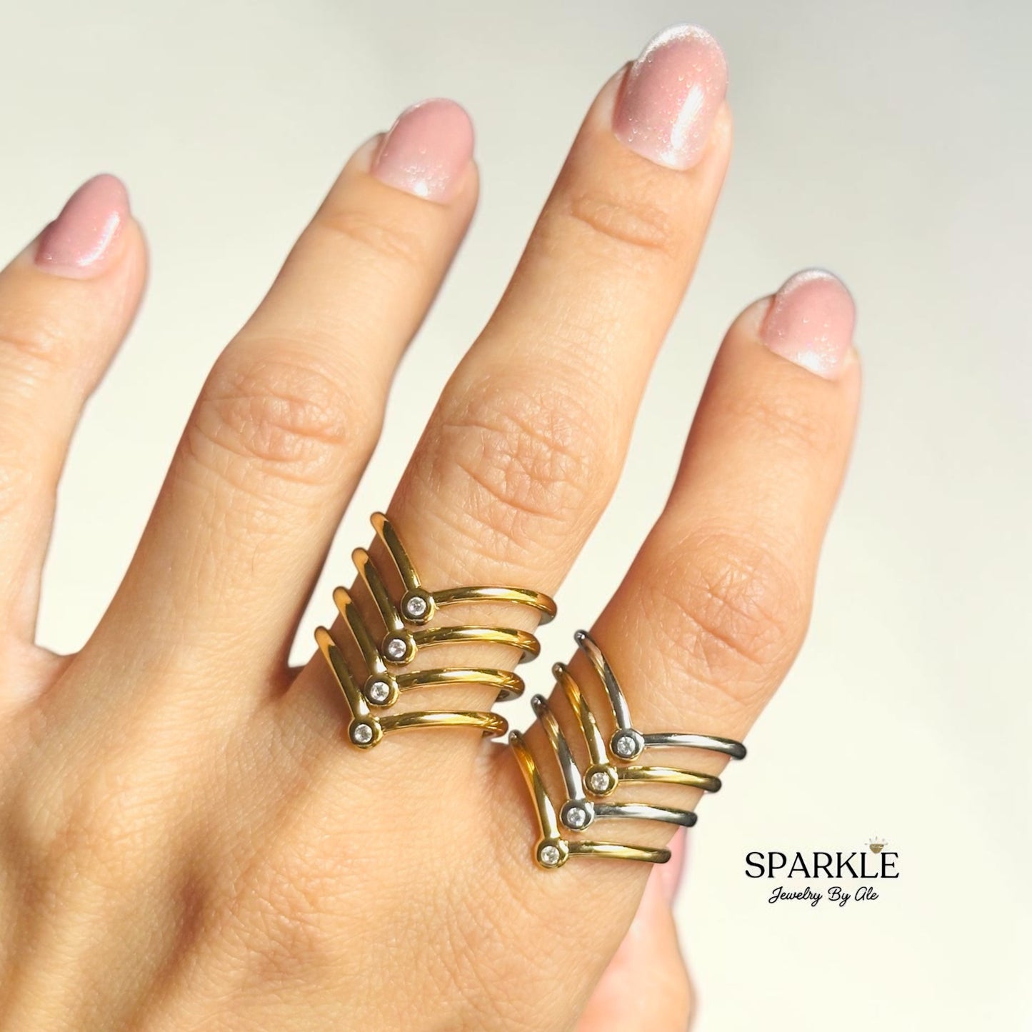 Skyline Spark Ring