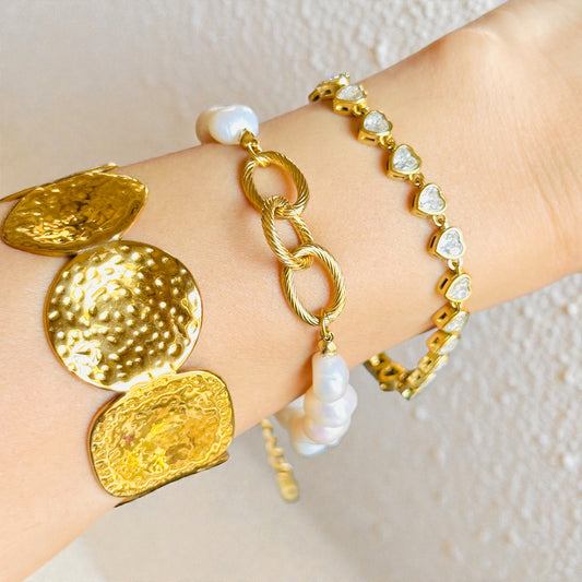 Pearl Interlaced Bracelet