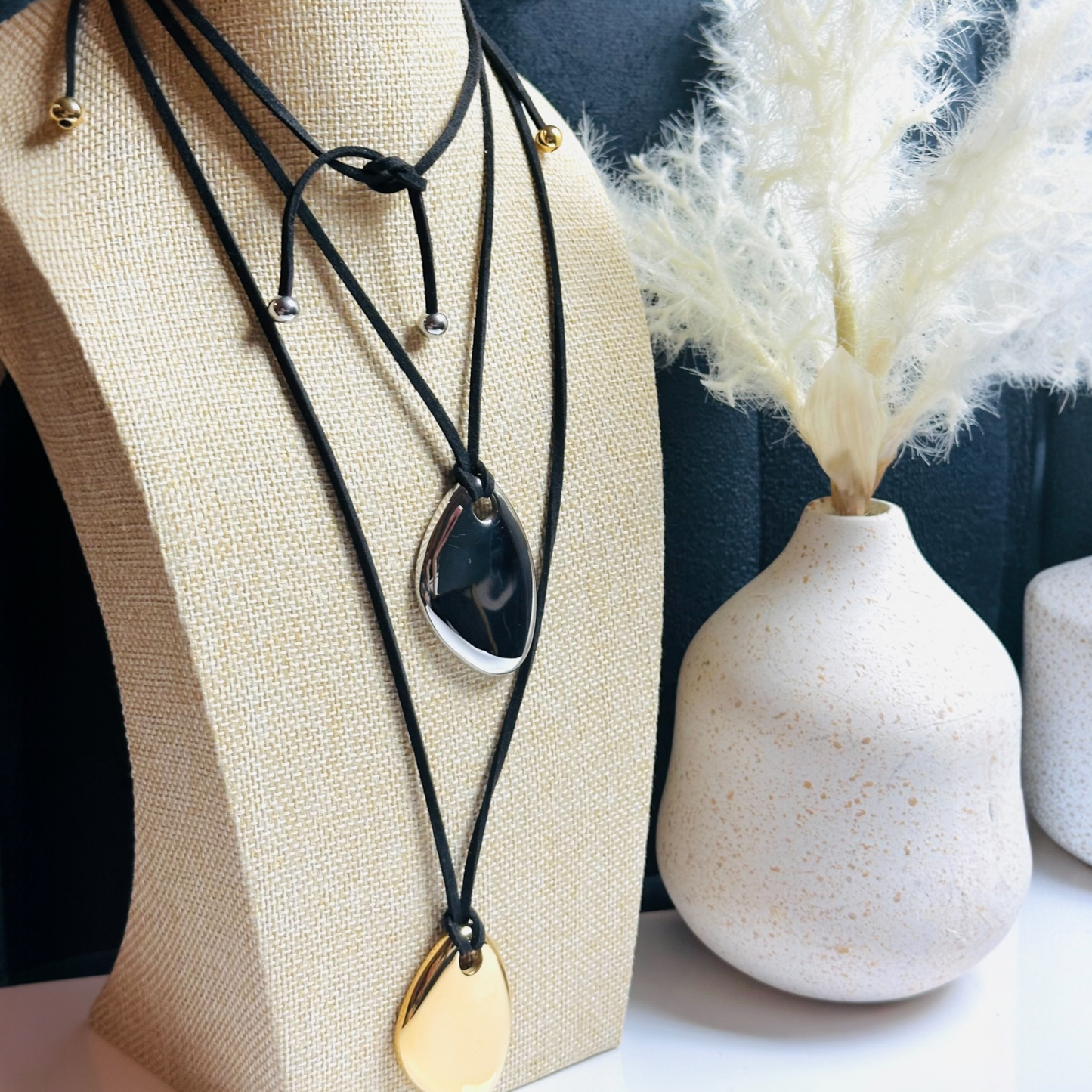 Mirror Drop Necklace