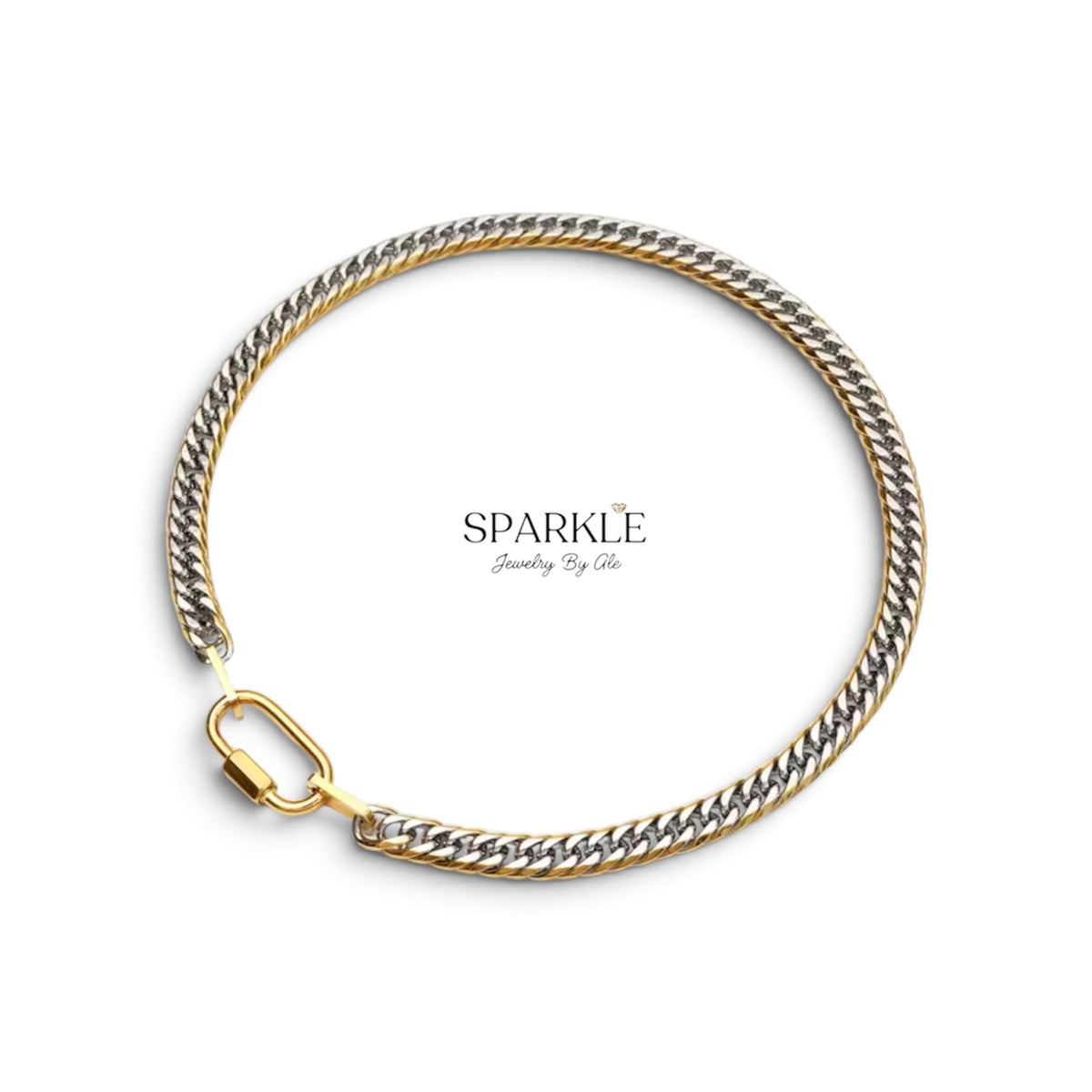 Icon Two Tone Necklace