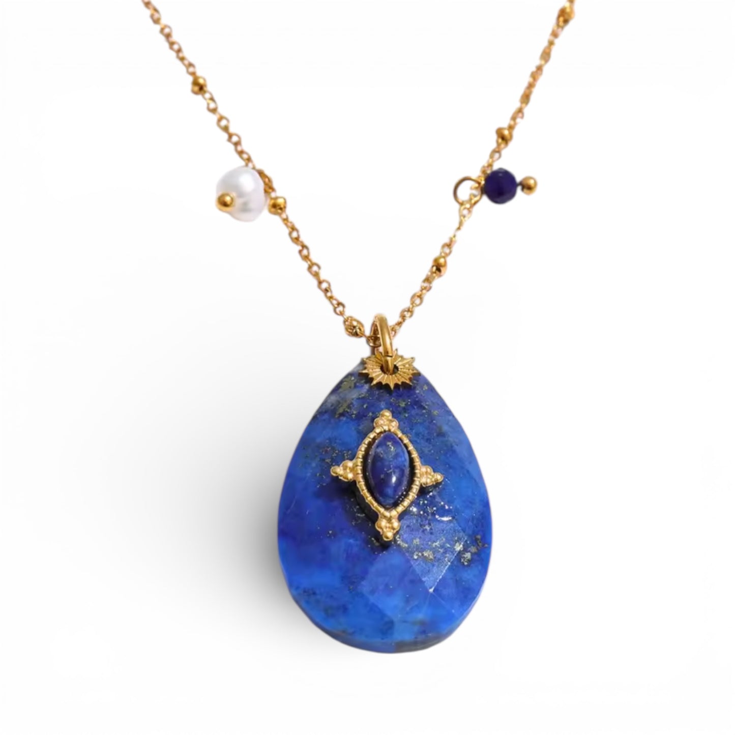 Lapis Lazuli Stone Necklace