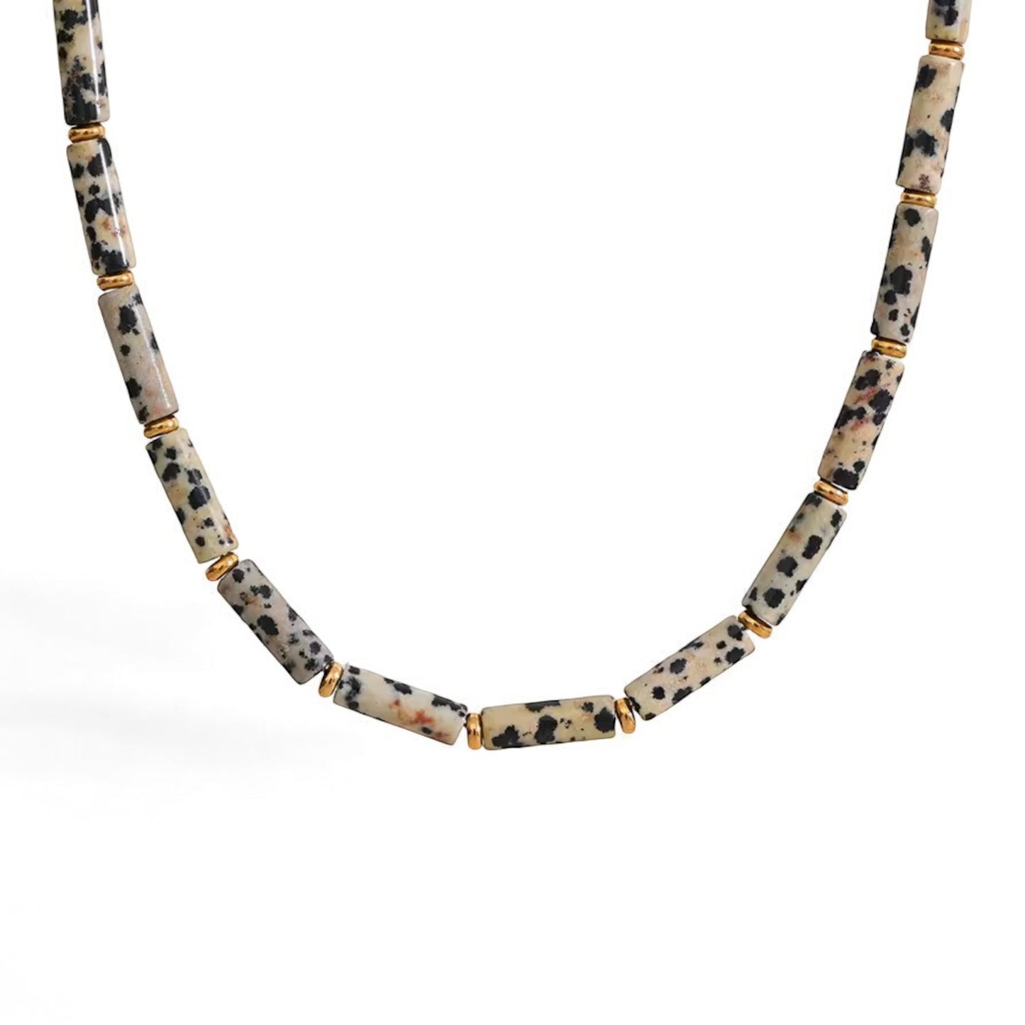 Tube Stone Necklace
