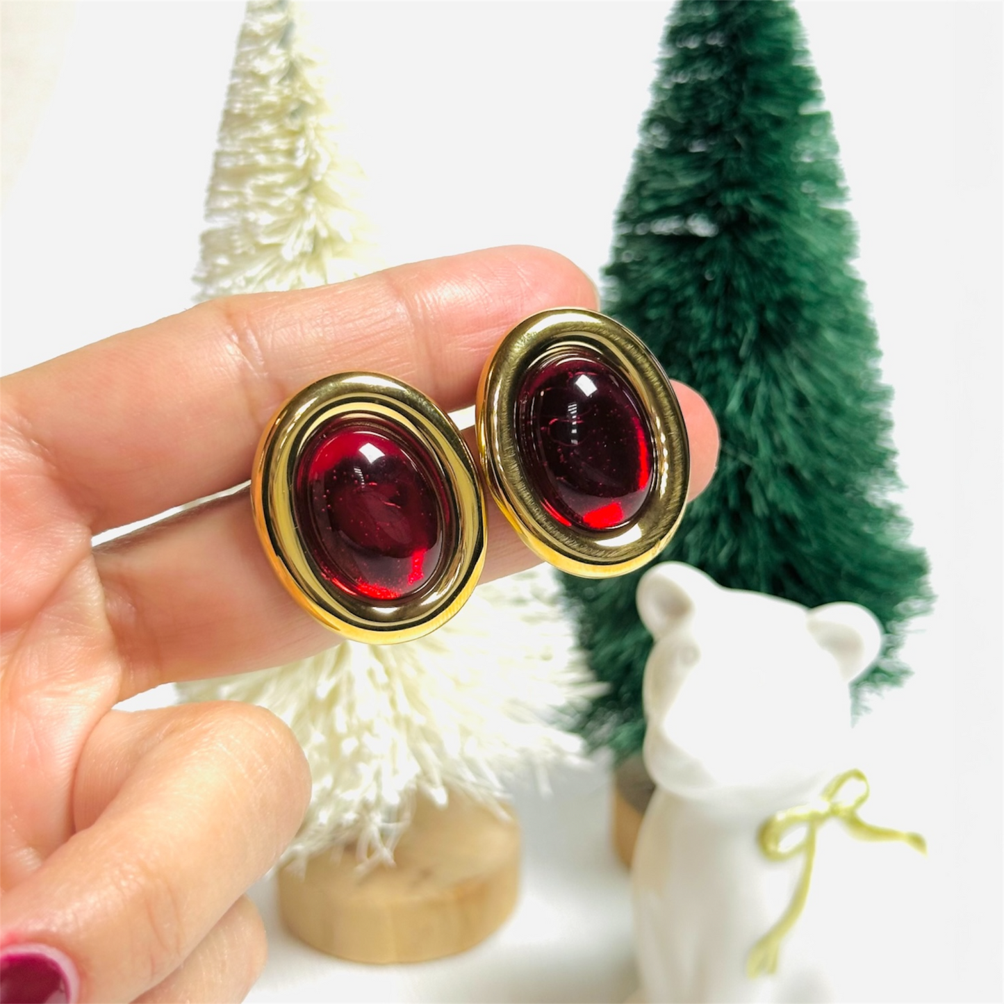 Merry Gemstone Earrings