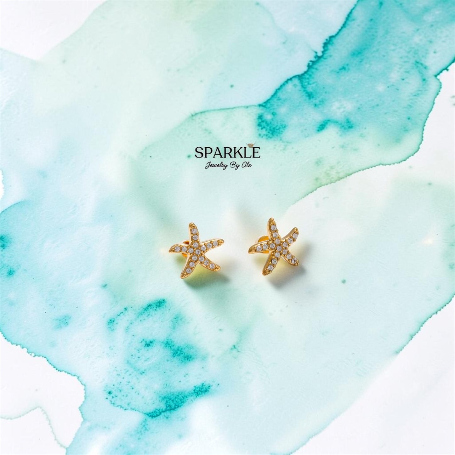 Starfish Stud Earrings