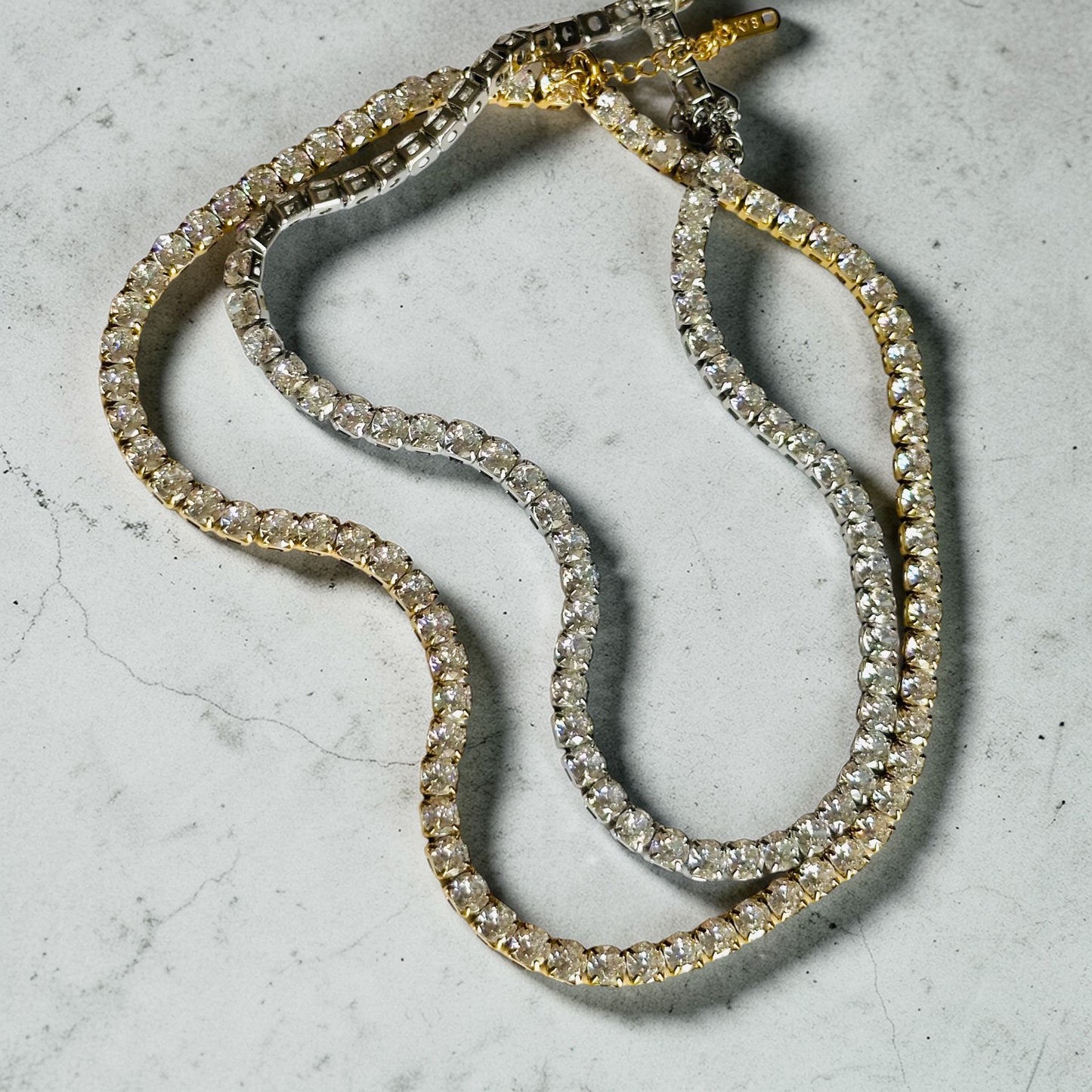 Tennis Chunky Necklace