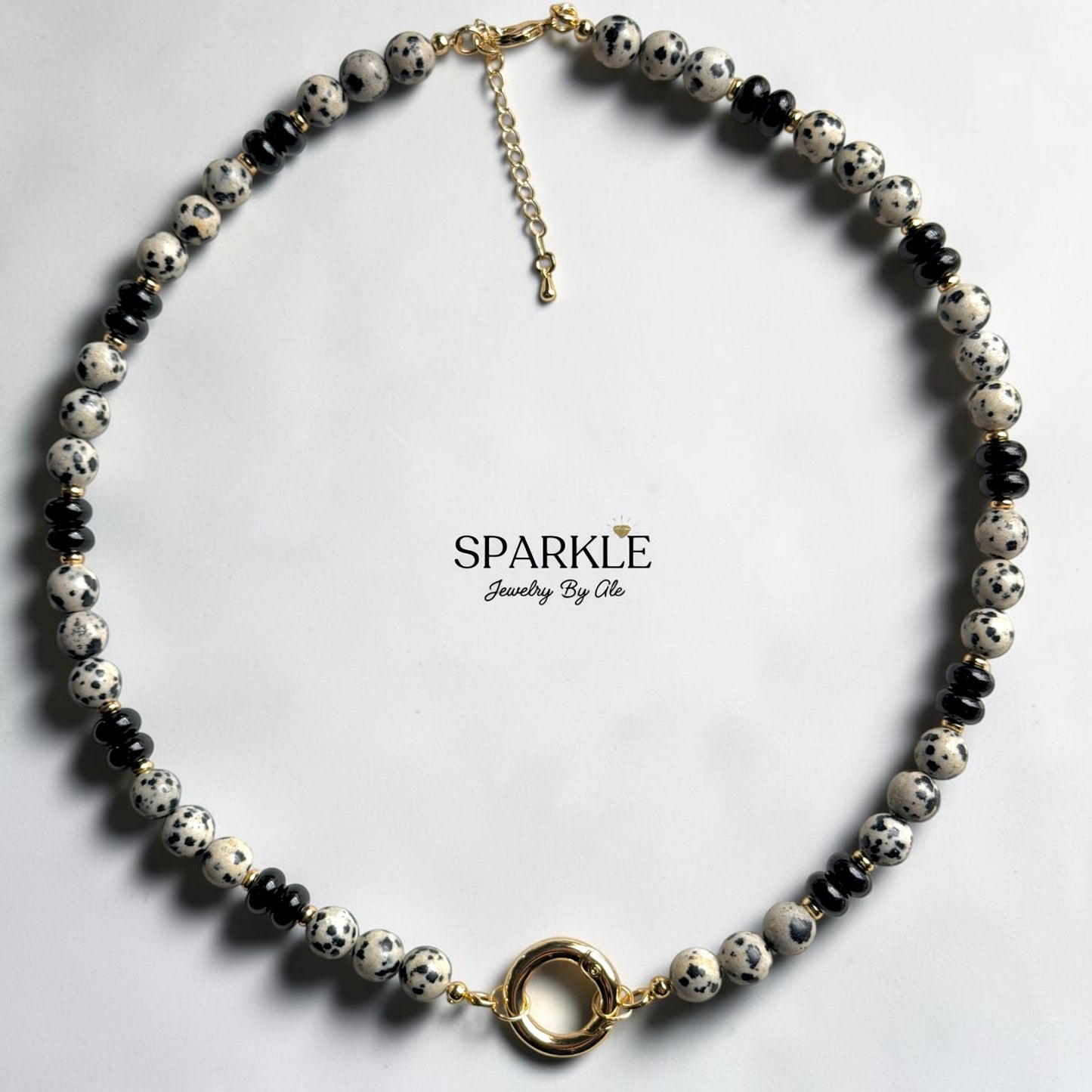 Noir Pebble Necklace