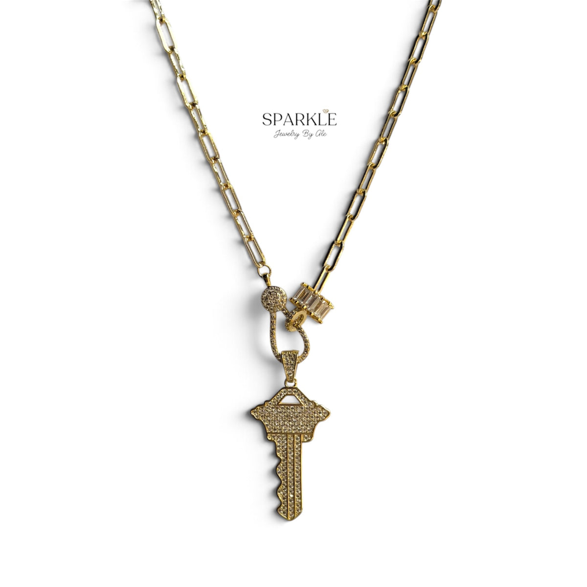 Golden Key Necklace