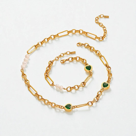 Evergreen Heart Necklace