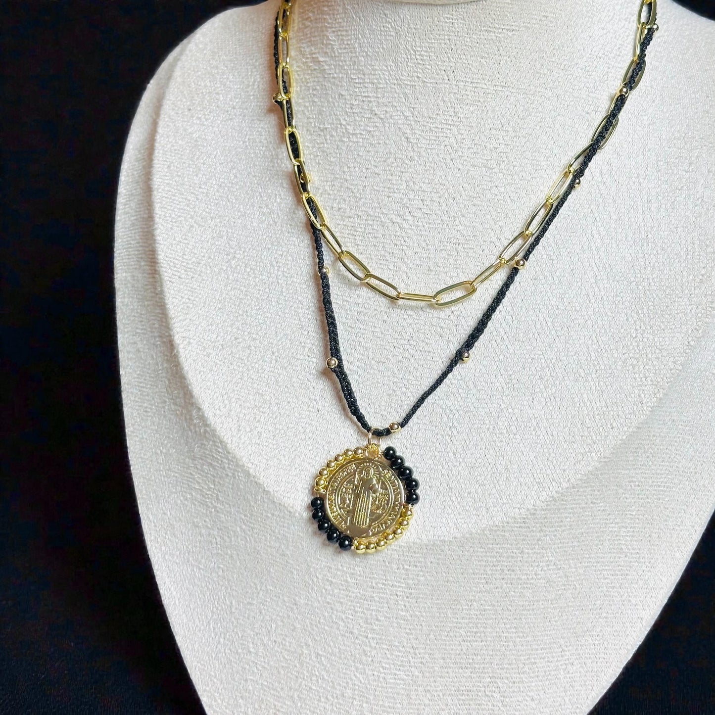San Benito Medallion Necklace