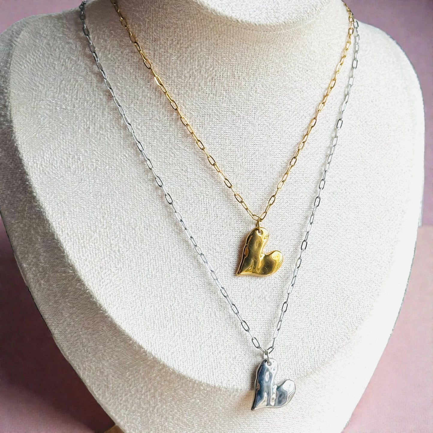 Dangle Heart Necklace