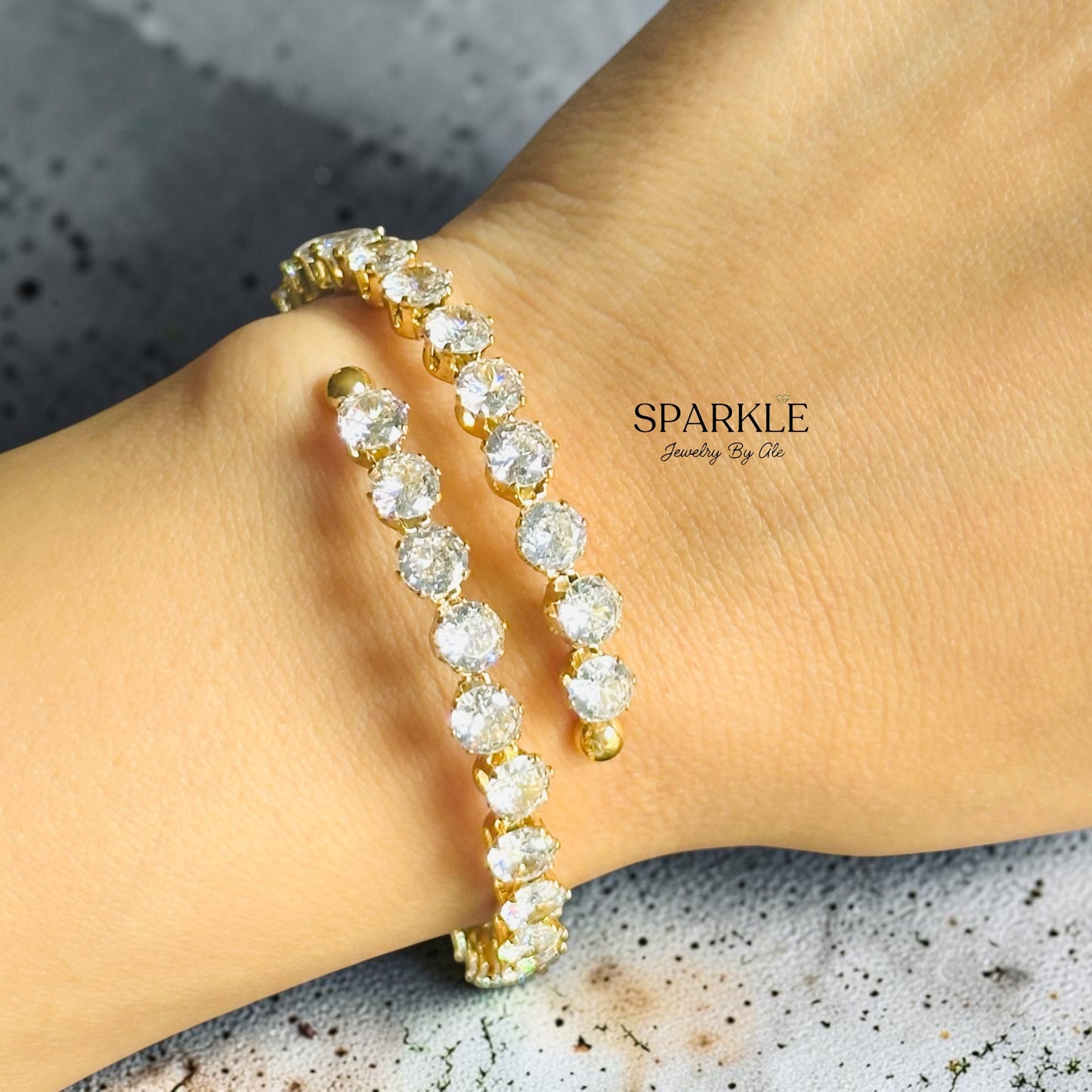 Ophelia Luxe Bangle Bracelet