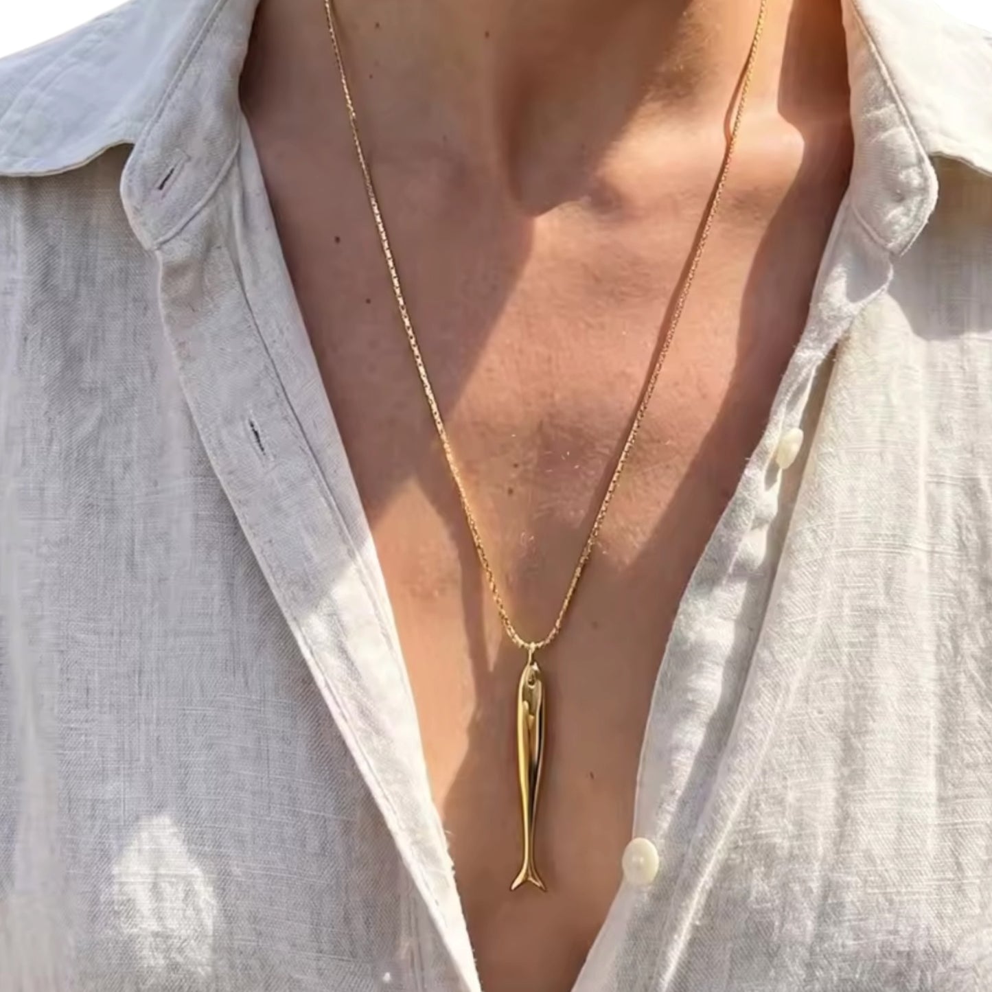 Golden Catch Necklace