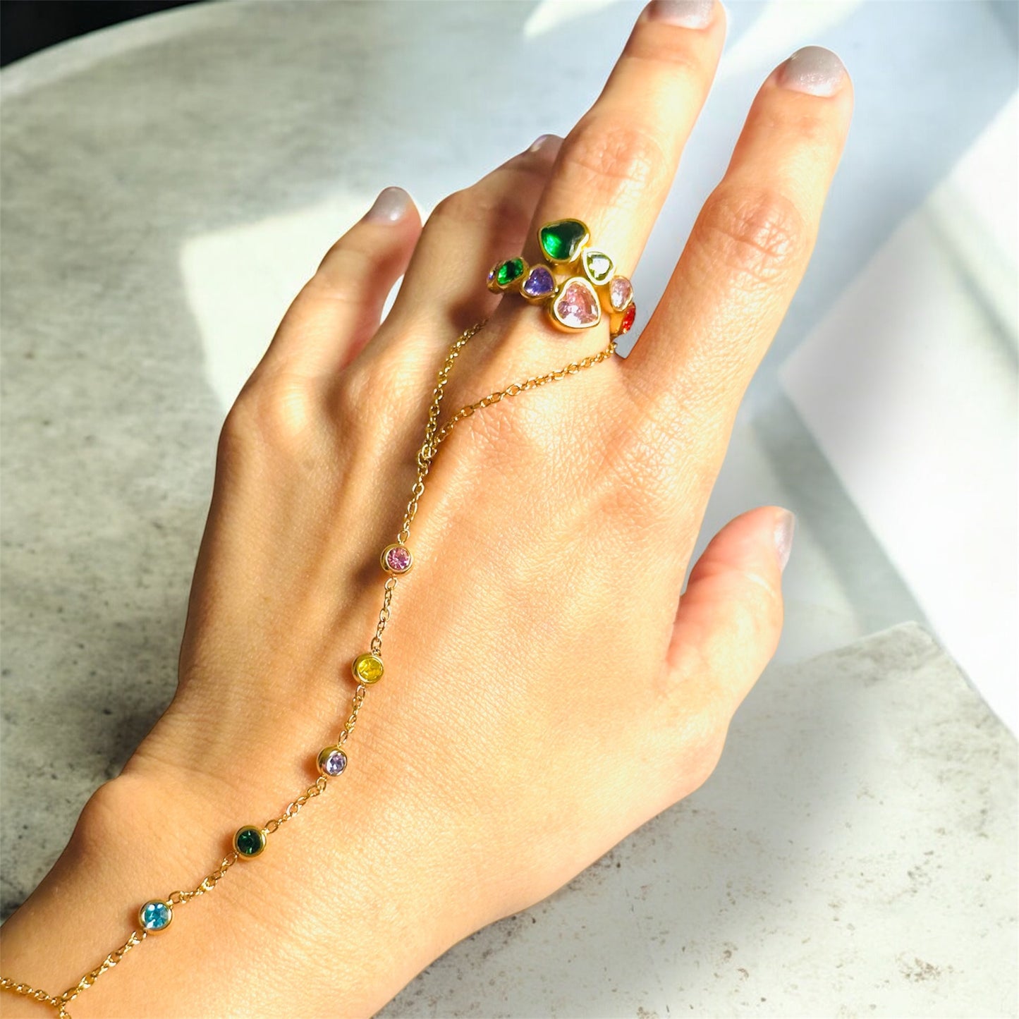 Embrace Heart Ring