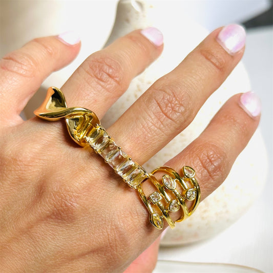 Chunky Twisted Ring