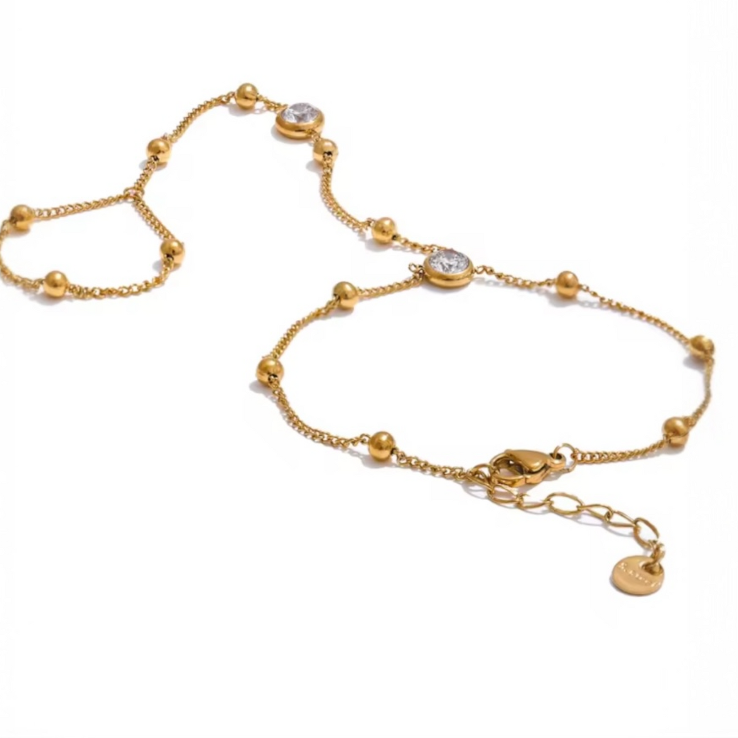 Zirconia Ring Chain