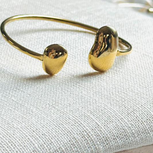 Thin Oval Bangles