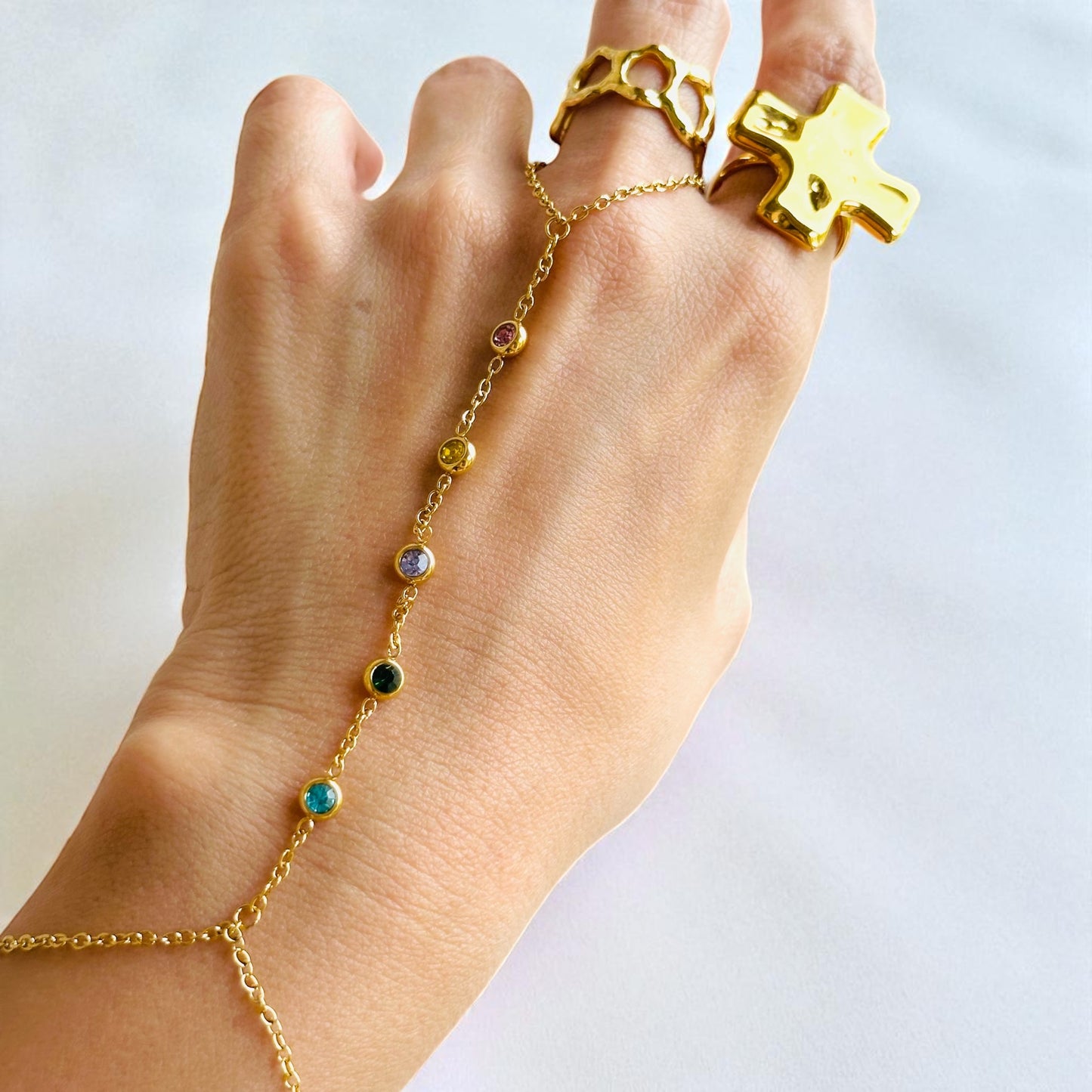 Colorful Ring Bracelet