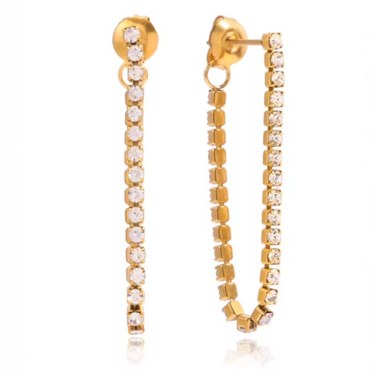 Tennis Tassel Earrings