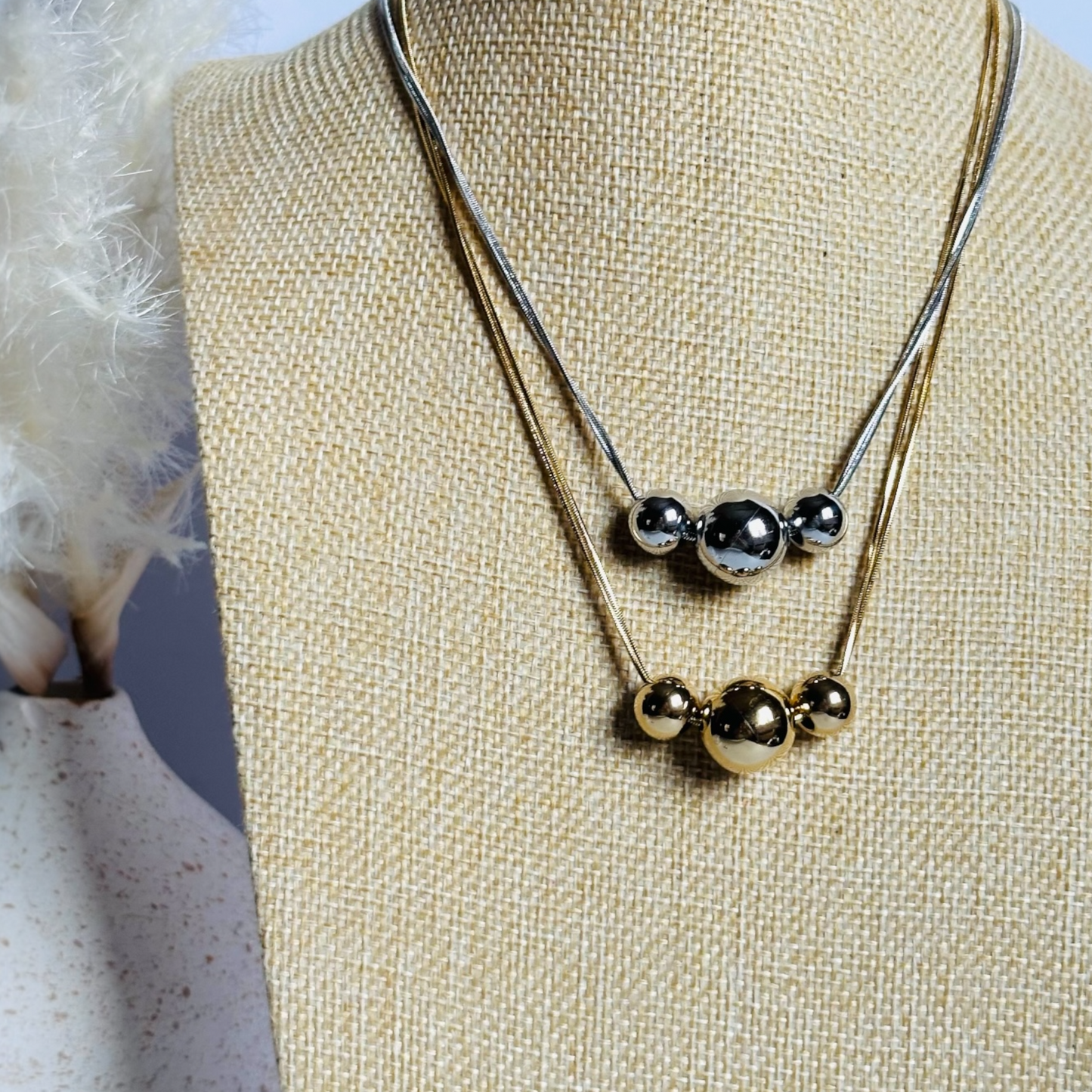 Beads Ball Necklace