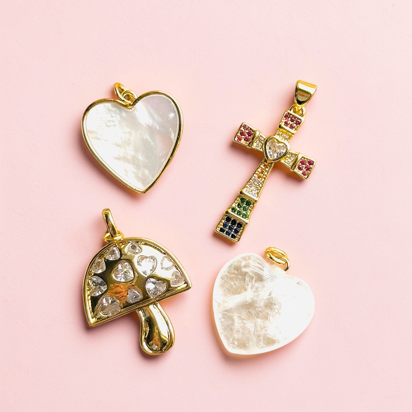 Hearts Charms