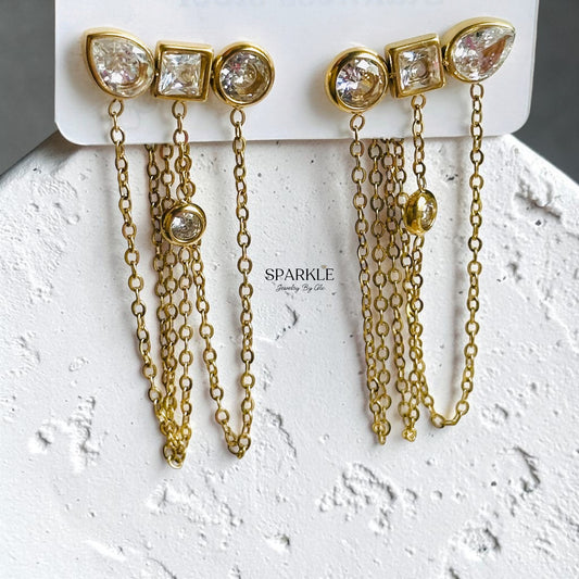 Luxe Cascade Earrings