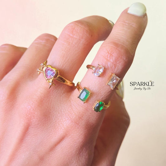Sparkle with me Rings