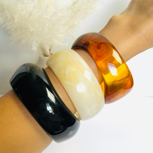 Chunky Wide Cuff Bracelet