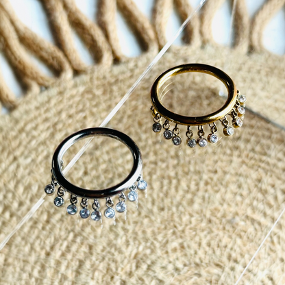 Tassel Sparkle Ring