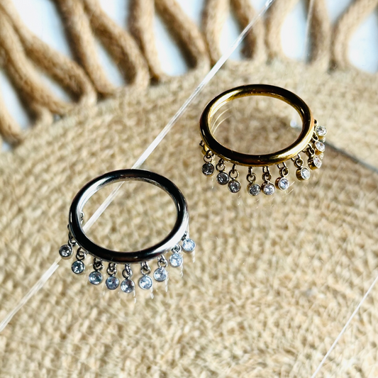 Tassel Sparkle Ring