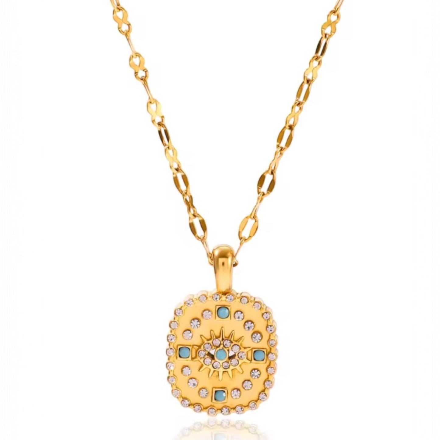 Blue Evil Eye Necklace