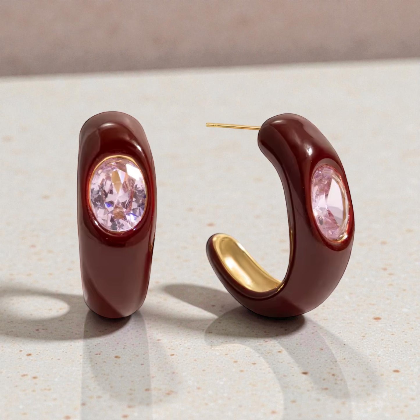 Velvet Blush Earrings