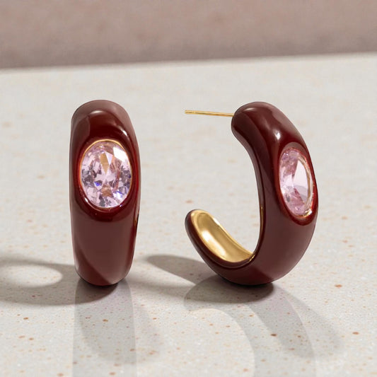 Velvet Blush Earrings