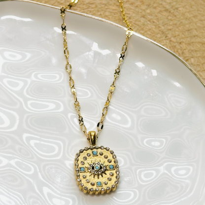 Blue Evil Eye Necklace