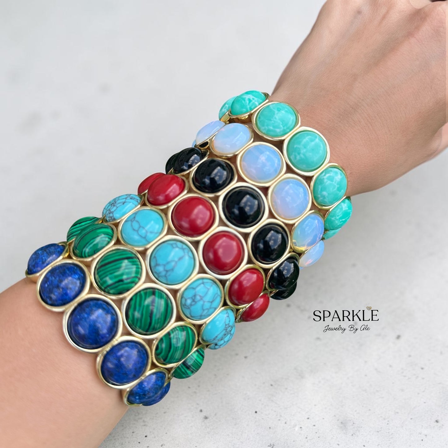 Gem Luxe Stone Bracelet