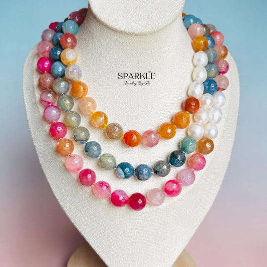 Sorbet Stone Necklace