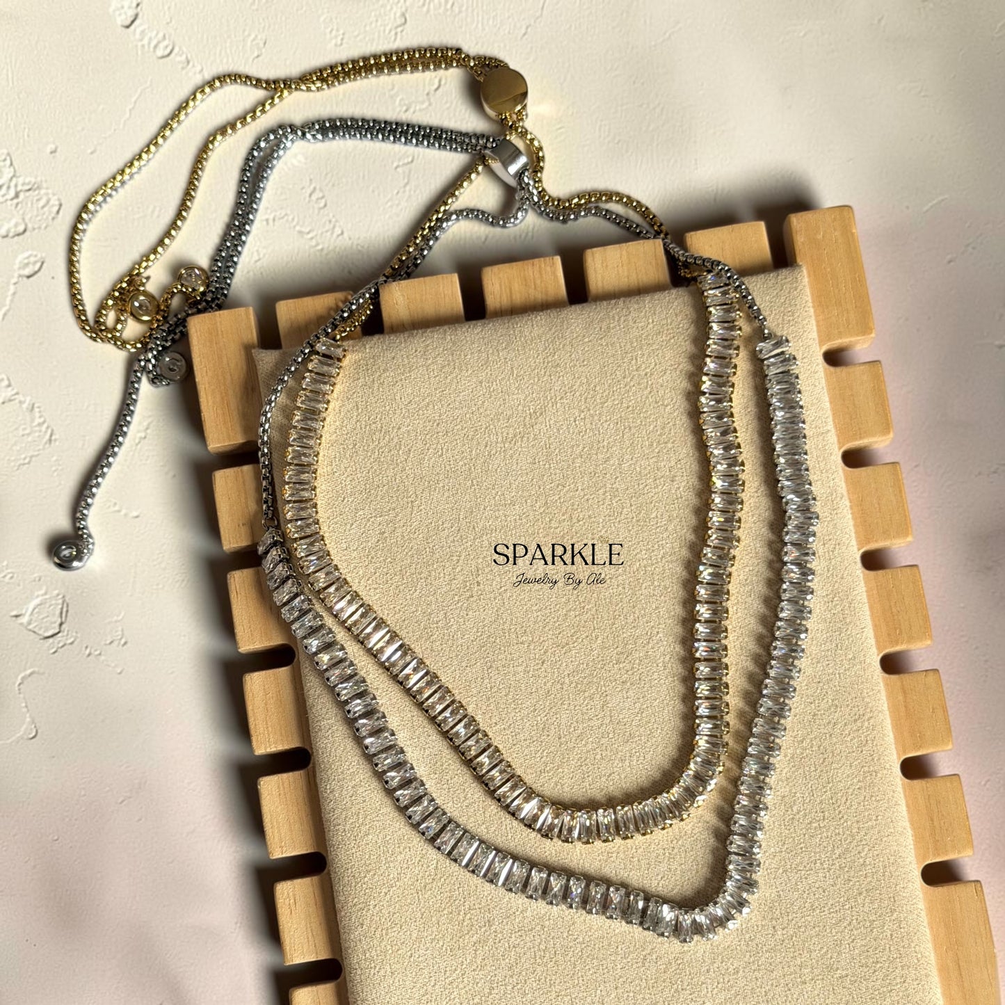 Bella’s Glam Tennis Necklace