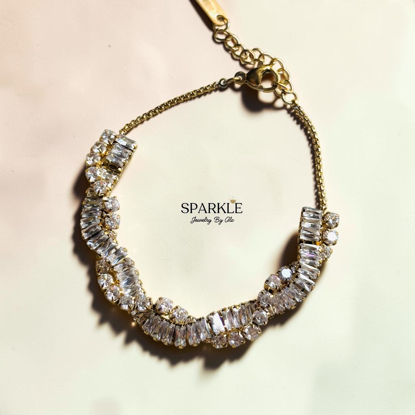 Twisted Tennis Bracelet