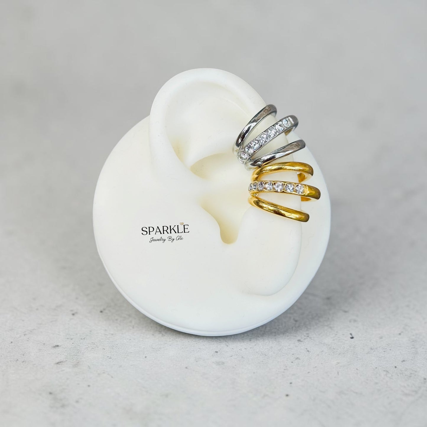 Glam Triple Earcuff