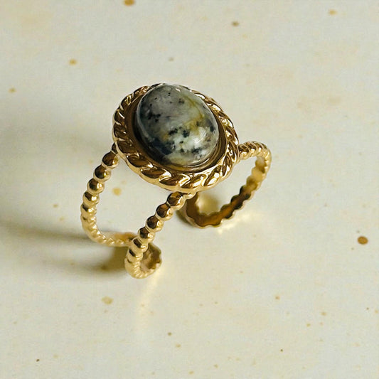 Marble Stone Ring