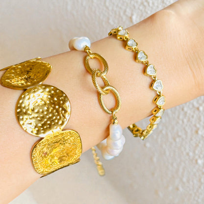 Pearl Interlaced Bracelet