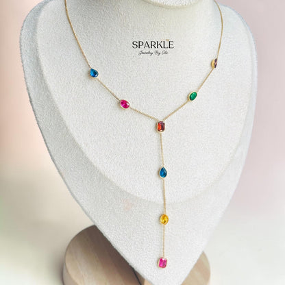 Sunset Mosaic Necklace