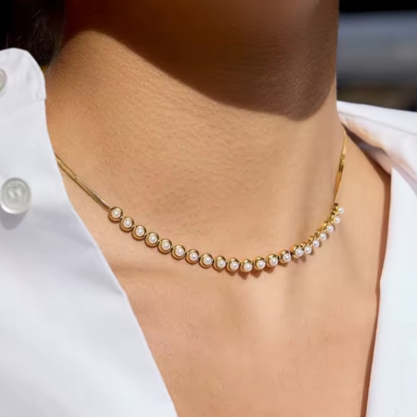 Elegant Pearl Necklace