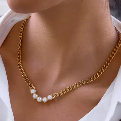 Pearl Link Necklace