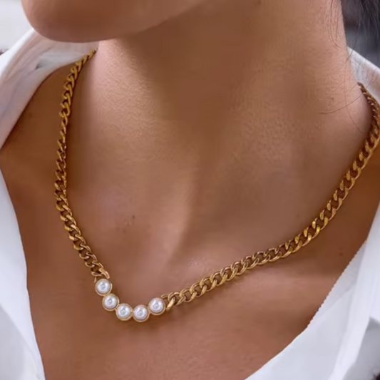 Pearl Link Necklace