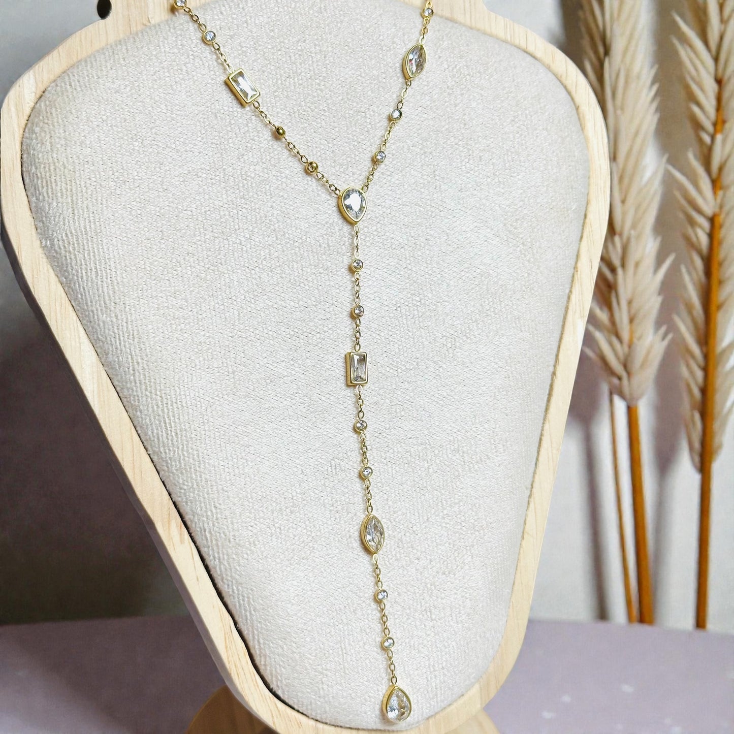 Cascade Water Drop Necklace