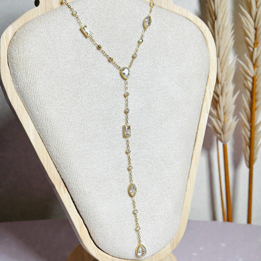 Cascade Water Drop Necklace