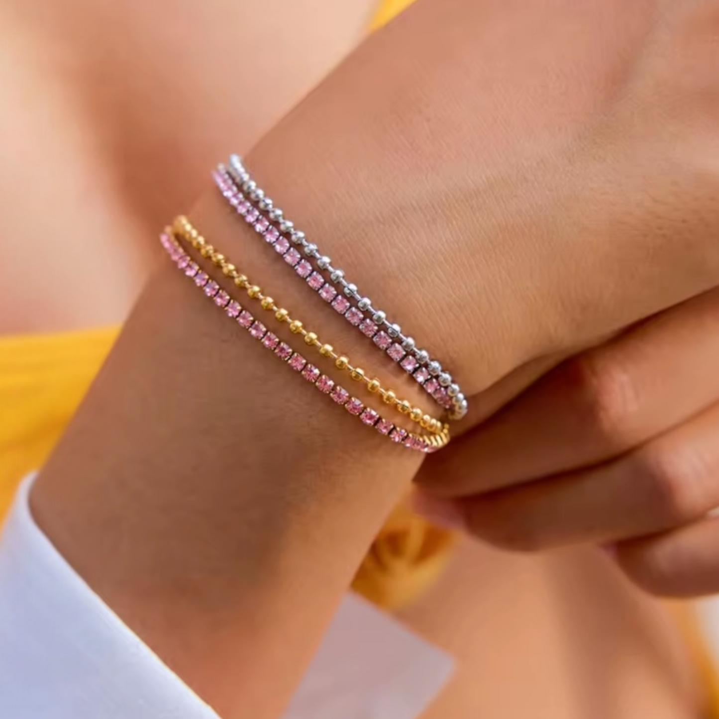 Pink Whisper Bracelet