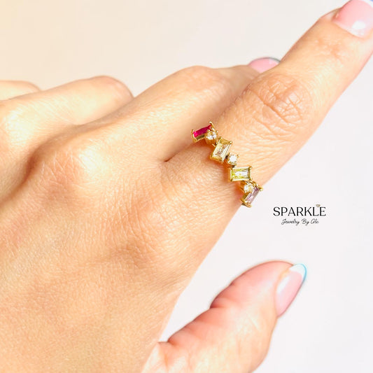 Celeste Crown Ring