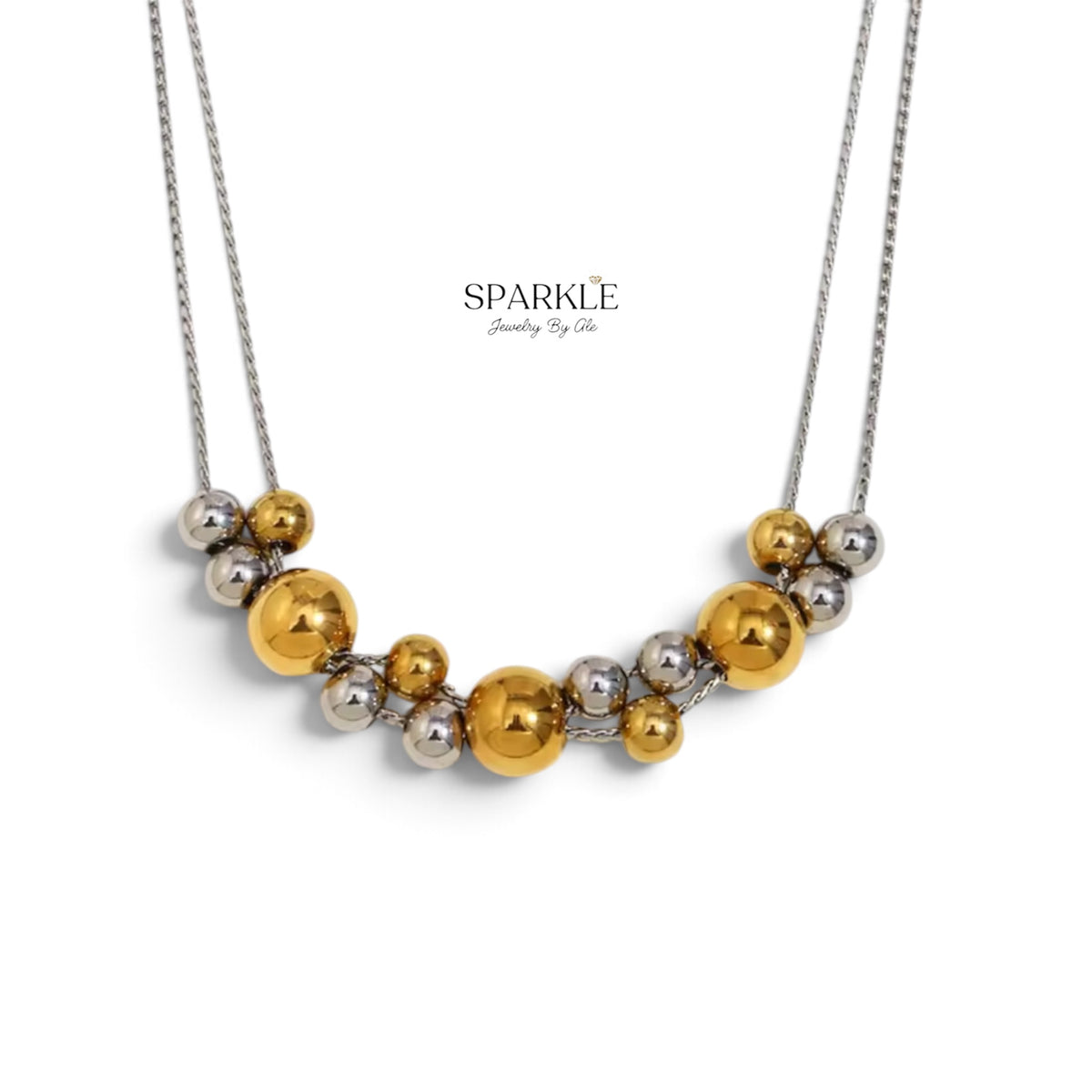 Luna Duo-Tone Necklace